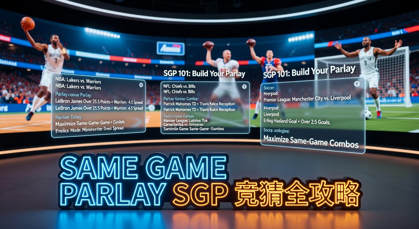 same game parlay SGP：同场串关结构与风控解析